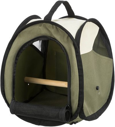 395234 TRIXIE VERVOERSTAS VOGEL GROEN - Afbeelding 1