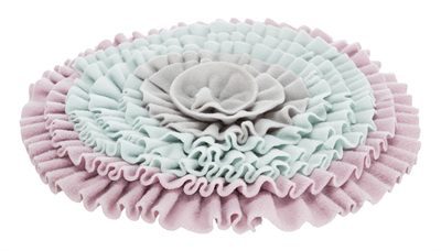 398180 TRIXIE JUNIOR SNUFFELMAT ZACHT ROZE / MINTGROEN / GRIJS - Image 1