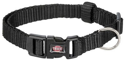 403213 TRIXIE HALSBAND HOND PREMIUM ZWART - Afbeelding 1