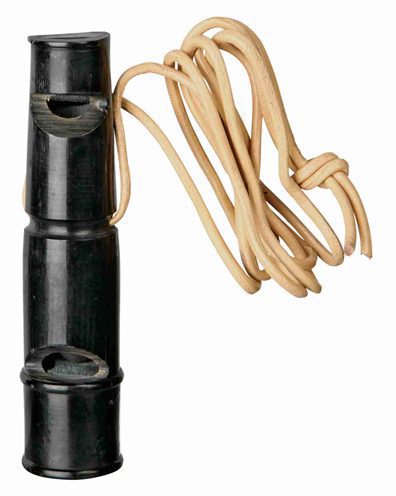 403575 TRIXIE DUBBELTOONFLUITJE BUFFELHOORN - Afbeelding 1