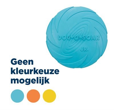 379093 RUBBER FRISBEE DOG 0 SOAR ASSORTI - Image 1