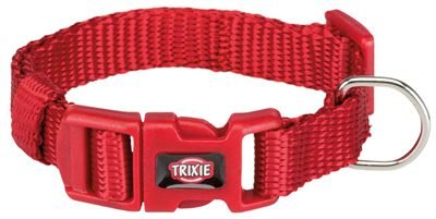 393187 TRIXIE HALSBAND HOND PREMIUM ROOD - Afbeelding 1