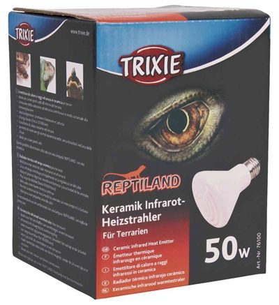 405608 TRIXIE REPTILAND KERAMISCHE INFRAROOD WARMTESTRALER - Afbeelding 1