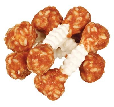407273 TRIXIE DENTA FUN CHICKEN CHEWING DUMBBELLS - Afbeelding 1