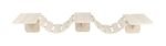 TRIXIE KLIM / KLAUTERLADDER WAND WIT
