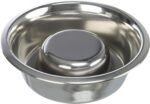 TRIXIE VOERBAK HOND SLOW FEEDING RVS - Afbeelding 2