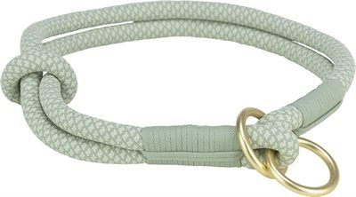 412914 TRIXIE HALSBAND HOND SOFT HALF-SLIP SALIEGROEN / MINT - Afbeelding 1