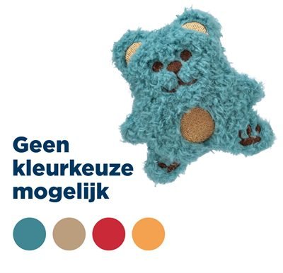 450581 TRIXIE BEER PLUCHE MET CATNIP ASSORTI - Image 1
