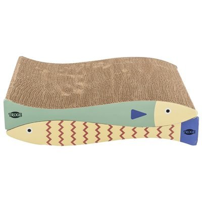 450591 TRIXIE KRABMAT VIS MET CATNIP MINTGROEN / CREME - Image 1