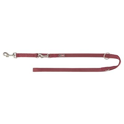 451185 TRIXIE HONDENRIEM PREMIUM VERSTELBAAR SANGRIA ROOD - Afbeelding 1