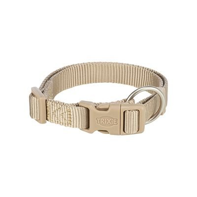 451285 TRIXIE HALSBAND HOND PREMIUM ZAND TAUPE - Afbeelding 1
