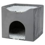 TRIXIE KATTENHUIS HARVEY GRIJS-WIT / ZWART