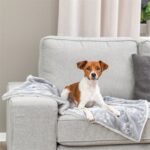 TRIXIE HONDENDEKEN JIMMY SOFT LICHTGRIJS - Afbeelding 2
