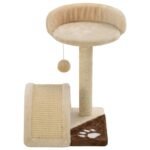 Zoonatie Kattenkrabpaal met sisal krabpaal 40 cm beige en bruin - Afbeelding 3