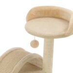 Zoonatie Kattenkrabpaal met sisal krabpaal 40 cm beige en bruin - Afbeelding 4
