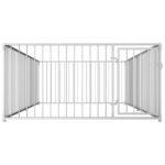 Zoonatie Hondenkennel voor buiten 200x400x100 cm