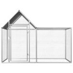 Zoonatie Kippenren 2x1x1,5 m gegalvaniseerd staal