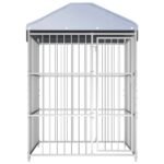 Zoonatie Hondenkennel voor buiten met dak 150x150x200 cm