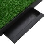 Zoonatie Huisdierentoiletten 2 st met bak en kunstgras 63x50x7 cm groen - Afbeelding 6