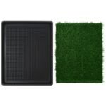 Zoonatie Huisdierentoilet met bak en kunstgras 64x51x3 cm groen - Afbeelding 3