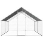 Zoonatie Kippenhok 2,75x4x1,92 m gegalvaniseerd staal