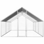Zoonatie Kippenhok 2,75x6x1,92 m gegalvaniseerd staal