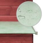 Zoonatie Kippenhok 170x81x110 cm massief grenen- en vurenhout rood - Afbeelding 4