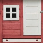 Zoonatie Kippenhok 170x81x110 cm massief grenen- en vurenhout rood - Afbeelding 6