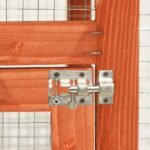 Zoonatie Konijnenhok 140x63x120 cm massief vurenhout - Afbeelding 5