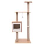 Zoonatie Kattenkrabpaal met sisal krabmat 123 cm