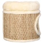Zoonatie Kattenhuis met luxe kussen 33 cm zeegras - Afbeelding 2