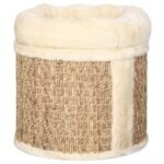 Zoonatie Kattenhuis met luxe kussen 33 cm zeegras - Afbeelding 3