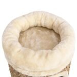 Zoonatie Kattenhuis met luxe kussen 33 cm zeegras - Afbeelding 5
