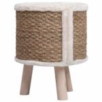 Zoonatie Kattenhuis met houten poten 41 cm zeegras - Image 4