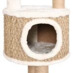 Zoonatie Kattenmeubel met luxe kussen en krabpalen 148 cm zeegras - Afbeelding 5