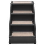 Zoonatie Hondentrap inklapbaar 62x40x49,5 cm zwart - Afbeelding 2