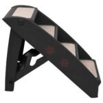 Zoonatie Hondentrap inklapbaar 62x40x49,5 cm zwart - Afbeelding 3