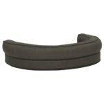 Zoonatie Hondenbed ergonomisch linnen-look 75x53 cm donkergrijs - Image 4