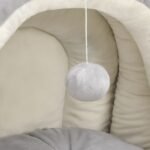 Zoonatie Kattenmand 50x50x45 cm grijs en crèmekleurig - Afbeelding 5