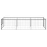 Zoonatie Hondenkennel 3 m² staal zilverkleurig