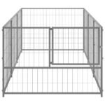 Zoonatie Hondenkennel 3 m² staal zilverkleurig - Image 2