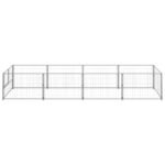 Zoonatie Hondenkennel 4 m² staal zilverkleurig