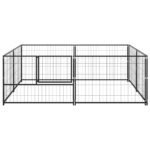 Zoonatie Hondenkennel 4 m² staal zwart - Image 2