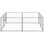 Zoonatie Hondenkennel 4 m² staal zilverkleurig