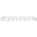 Zoonatie Hondenkennel 36 m² staal zwart