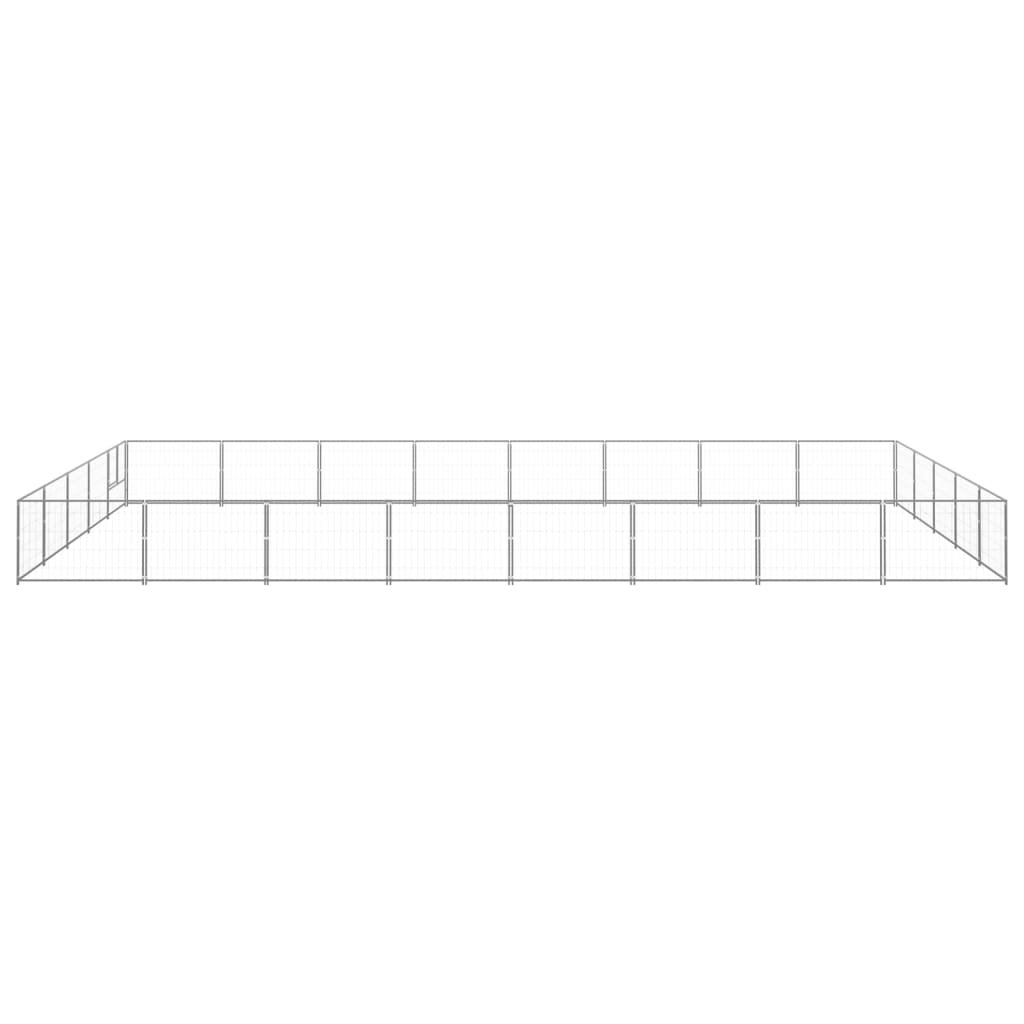 8720286664407_g_en_hd_1.jpg Zoonatie Hondenkennel 40 m² staal zilverkleurig - Image 1