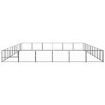 Zoonatie Hondenkennel 60 m² staal zwart - Image 2