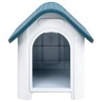 Zoonatie Hondenhok 59x75x66 cm polypropeen blauw