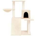 Zoonatie Kattenmeubel met sisal krabpalen 82 cm crèmekleurig - Afbeelding 2