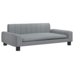 Zoonatie Hondenmand 90x53x30 cm stof lichtgrijs